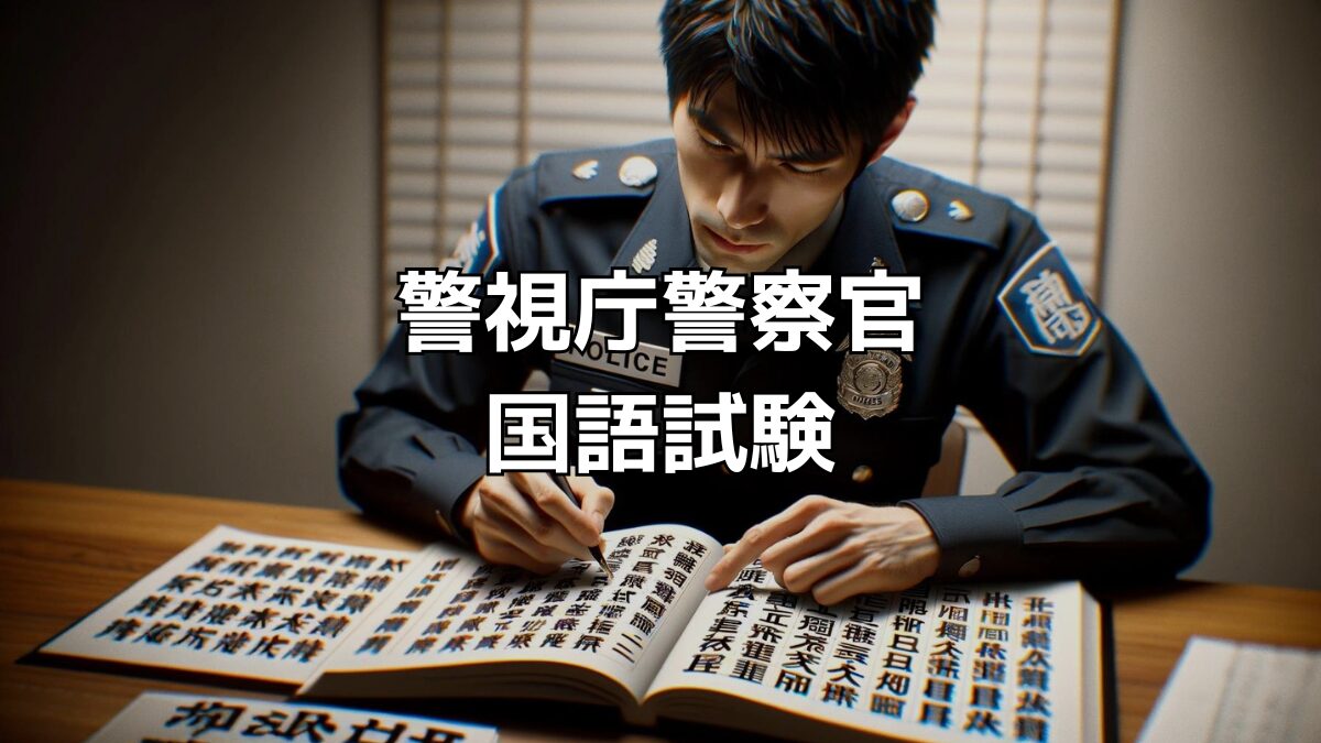 警視庁警察官採用試験の国語（漢字）試験