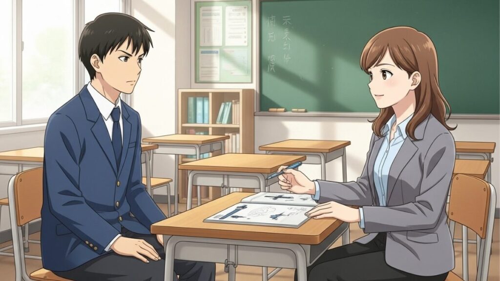 航空保安大学校の面接練習