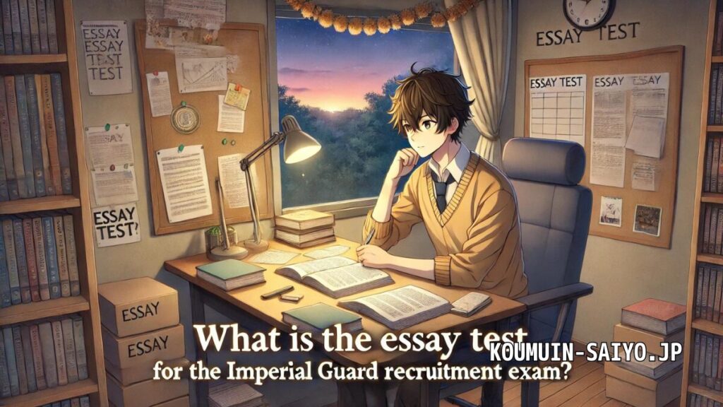 皇宮護衛官採用試験（大卒）課題論文とは？