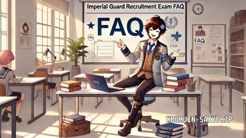 皇宮護衛官採用試験のFAQ