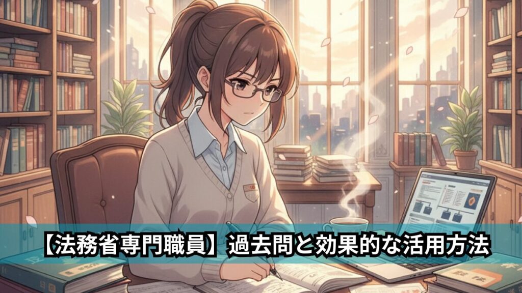 【法務省専門職員】過去問と効果的な活用方法