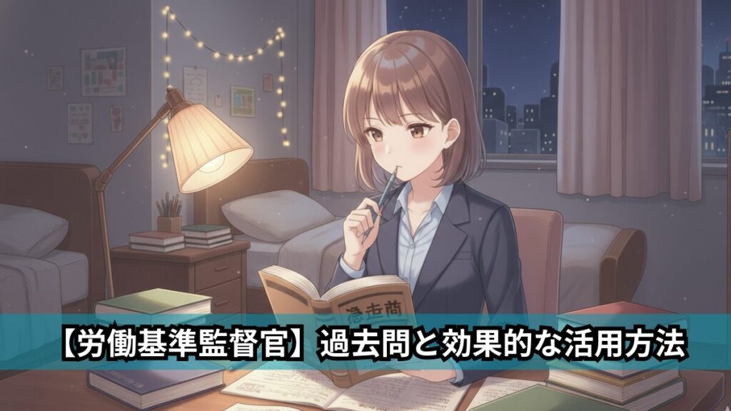 【労働基準監督官】過去問と効果的な活用方法