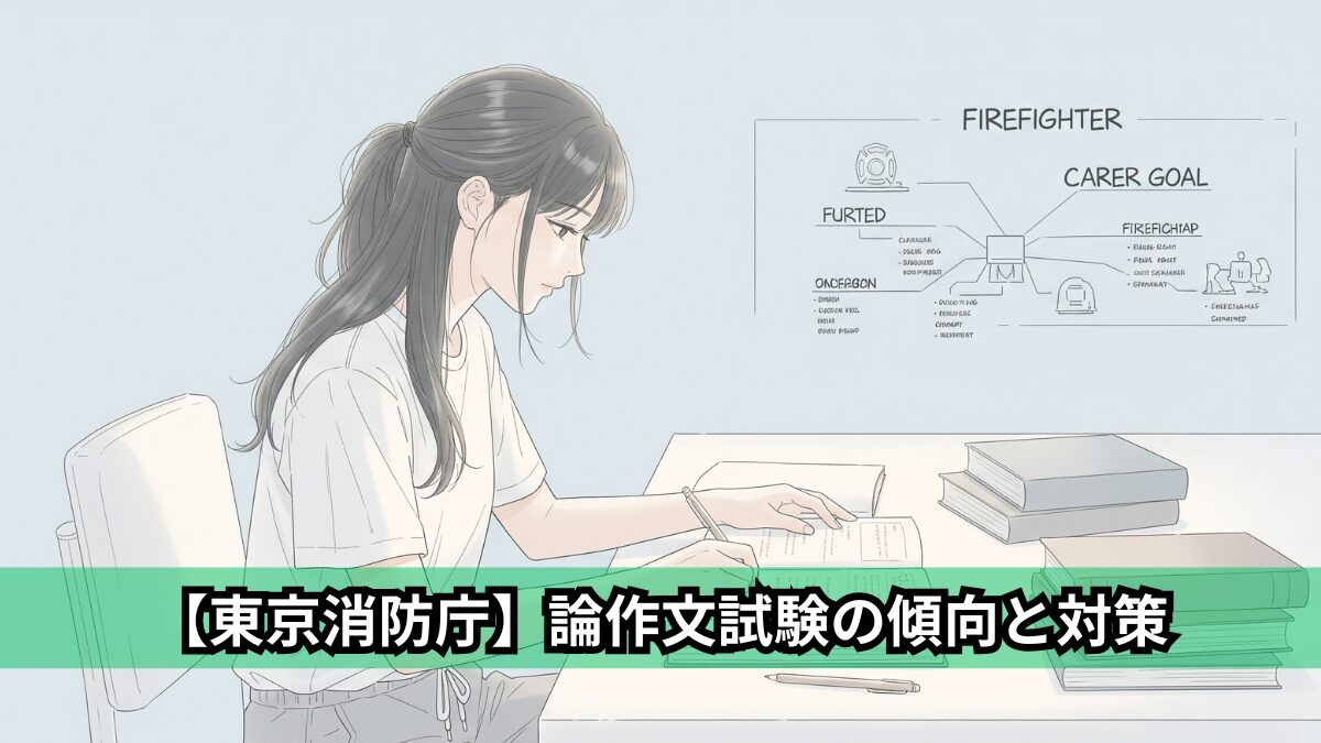 一類・三類】東京消防庁採用試験の論作文対策！過去のテーマ一覧