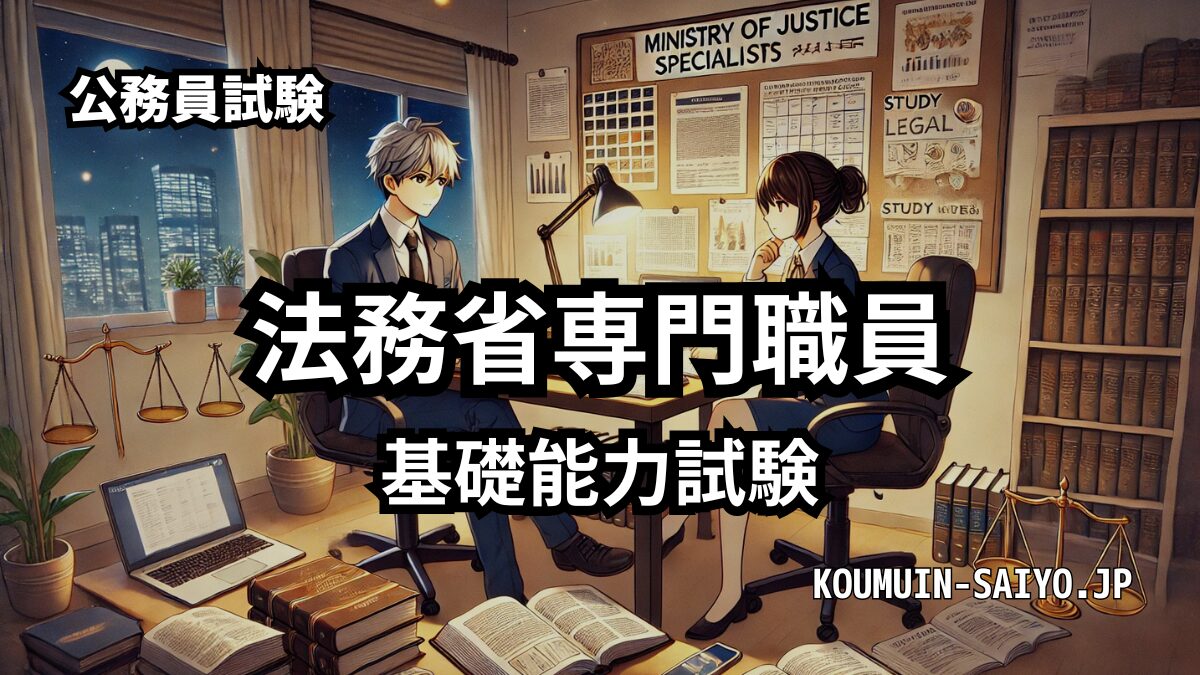 法務省専門職員の基礎能力試験