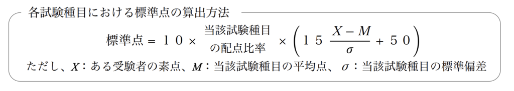 合格者の決定方法(財務専門官)