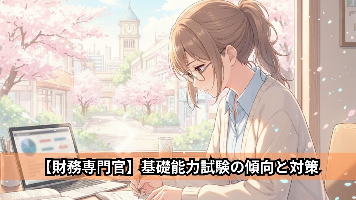 【財務専門官】基礎能力試験の傾向と対策