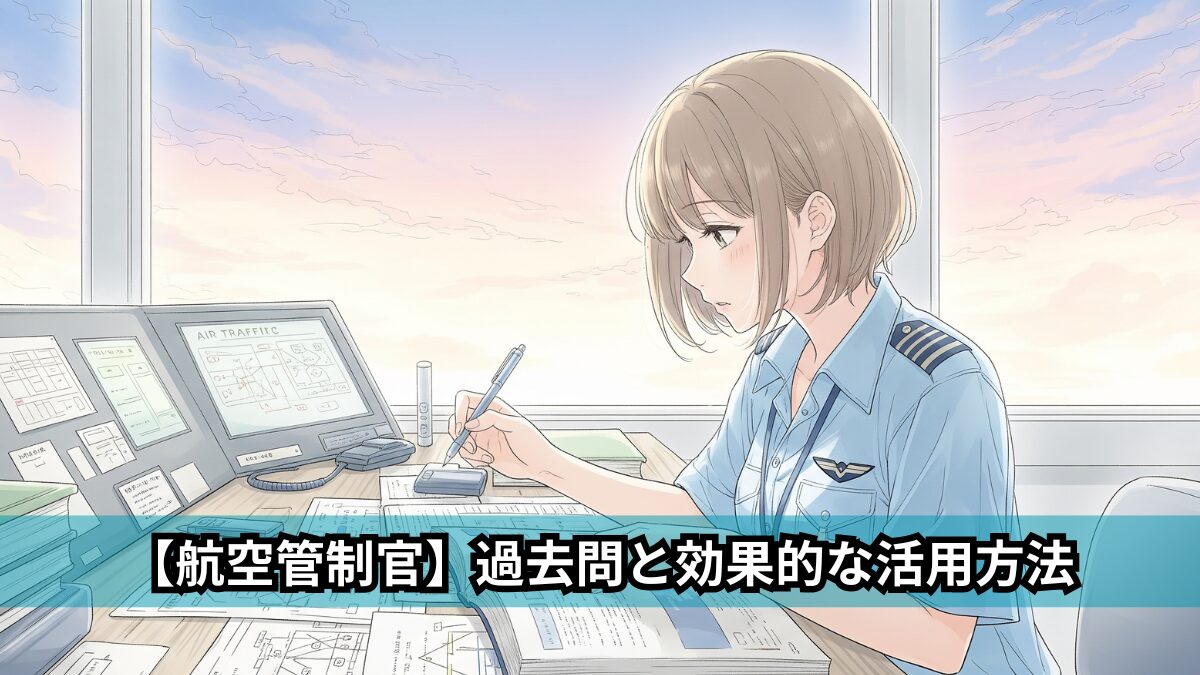 【航空管制官】過去問と効果的な活用方法