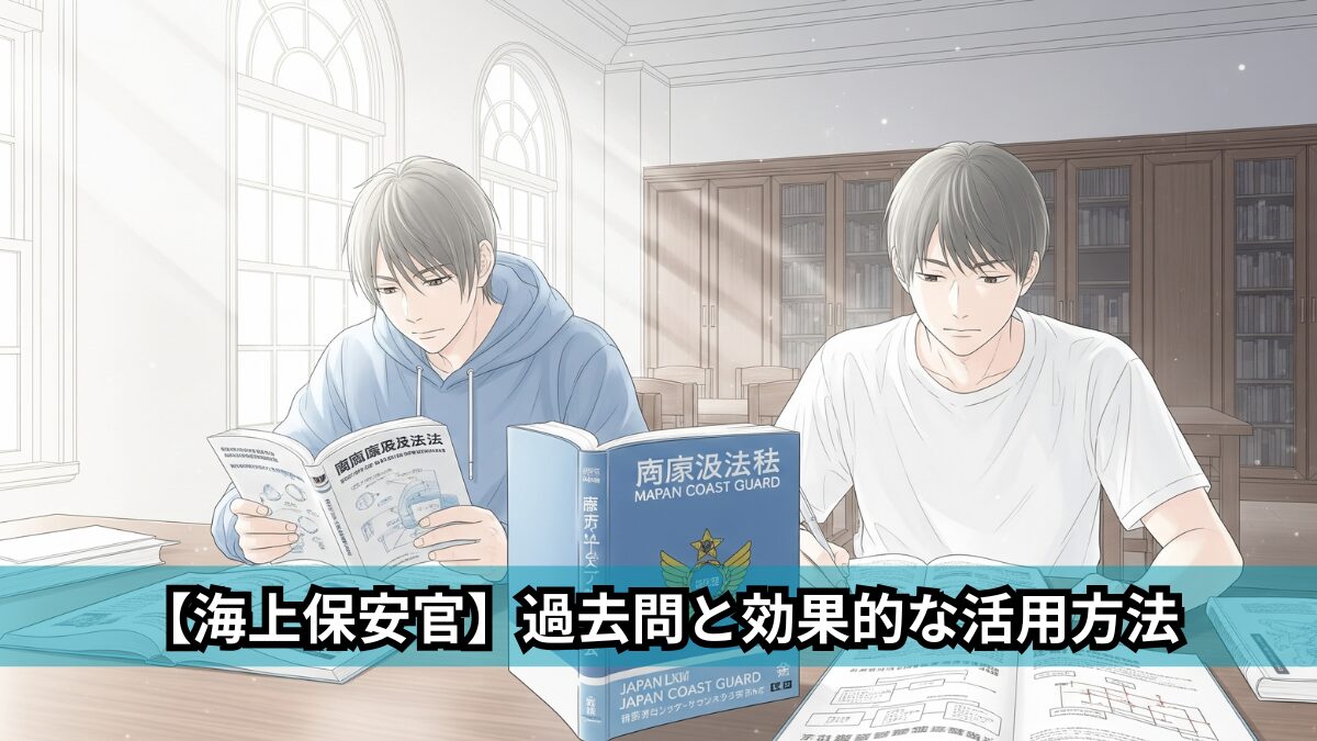 【海上保安官】過去問と効果的な活用方法