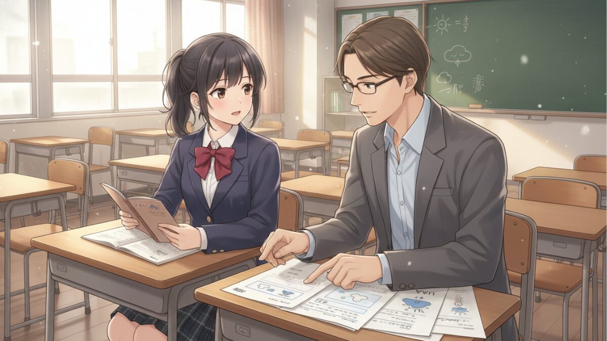 気象大学校学生採用試験の面接カード